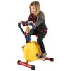 Kids Exercise Bike - Indoor Stationary Cycle Riding Toy with Adjustable Seat - Kids Workout Equipment for Boys and Girls Ages 4 and Up by Hey Play view 1