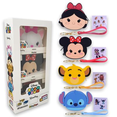 #sbabam Disney Tsum Tsum Hand Bag - Funny Box with 3 Different Characters