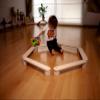 Montessori Wooden Balance Beams for Kids | Indoor & Outdoor Balance Play | Exercise Balance & Coordination | Obstacle Course Balance Toys for Children | Toddler Balance Beam (2 Pieces) view 4