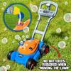 Hot Wheels Bubble Lawn Mower for Toddlers, Bubble Blowing Machines, Indoor/Outdoor Gardening Toy, Birthday Gift for Prechool Girls and Boys, No Batteries Required, Includes Bubble Solution, 2+ view 2