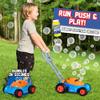Hot Wheels Bubble Lawn Mower for Toddlers, Bubble Blowing Machines, Indoor/Outdoor Gardening Toy, Birthday Gift for Prechool Girls and Boys, No Batteries Required, Includes Bubble Solution, 2+ view 4