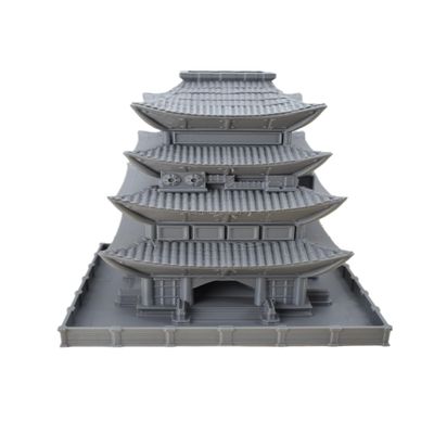 Dystopian Asian Dice Tower - DND Dice Tower - DND Dice Tray - Tabletop RPG - Role Playing Games - MTG - Magic - Dungeons - Dragons