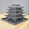 Dystopian Asian Dice Tower - DND Dice Tower - DND Dice Tray - Tabletop RPG - Role Playing Games - MTG - Magic - Dungeons - Dragons view 2