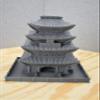 Dystopian Asian Dice Tower - DND Dice Tower - DND Dice Tray - Tabletop RPG - Role Playing Games - MTG - Magic - Dungeons - Dragons view 3