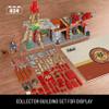 MEGA Fallout Action Figures Building Toys, Red Rocket Truck Stop with 824 Pieces, 2 Poseable Characters and Accessories, for Collectors view 2
