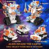 5in1 STEM Robot Building Toys for Kids, Remote & APP Controlled Robot Car Tank STEM Building Kit for Kids Science Learning, 689 Pcs DIY Building Blocks Set Gifts for Age 6 7 8 9 10 11 12+ Boys & Girls view 2