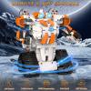 5in1 STEM Robot Building Toys for Kids, Remote & APP Controlled Robot Car Tank STEM Building Kit for Kids Science Learning, 689 Pcs DIY Building Blocks Set Gifts for Age 6 7 8 9 10 11 12+ Boys & Girls view 3