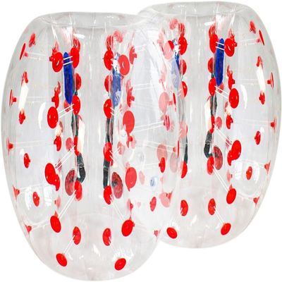 CukUJH 2 Packs Inflatable Bumper Ball, Inflatable Partner Bouncing Ball Sumo Game, Outdoor Physical Activity Game(1.5m)