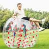CukUJH 2 Packs Inflatable Bumper Ball, Inflatable Partner Bouncing Ball Sumo Game, Outdoor Physical Activity Game(1.5m) view 4