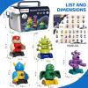 MSKOLER Magnet Robot Toys for Kids 3-5 - Magnetism Stacking Transform Boys Toys for Ages 5-7 with Storage Box, Set for Toldllers Age 3-8 Years Old Girls, Christmas and Birthday Gifts view 4