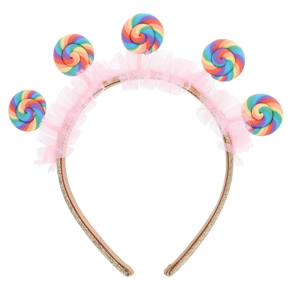 Candy Lollipop Headband for Girls Cute Hair Accessory Theme Prop
