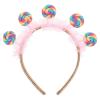 Candy Lollipop Headband for Girls Cute Hair Accessory Theme Prop view 1