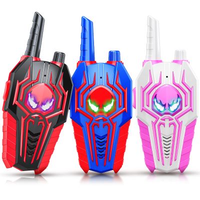 Cool Walkie Talkies for Kids Boys: 3 Pack Kids Walkie Talkies Toys Easter Birthday Gifts for 3 4 5 6 7 8 Year Old Girls Boys Grandkids Camping Outdoor Toys Basket Stuffers Boy Girl Gift Age 3-8