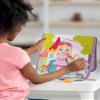 CHEFAN Felt Dress-Up Dolls Set,Pretend Play Dress Up Game with Felt Board, Outfit and Accessory Pieces,Perfect for Little Girls 3+ view 2