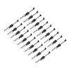 DMiotech 20Pcs Body Clips Pins with Pull Tabs, Black Universal RC Cars Parts Shell Replacement Parts for 1/10 1/12 Scale RC Car view 1