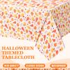 Newwiee 3 Pack Thanksgiving Tablecloths 108 x 54 Inch Fall Disposable Plastic Rectangle Table Cover Autumn Holiday Waterproof Tablecloth for Xmas Thanksgiving Party Table Decor(Maple Leaves) view 3