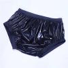TAPIVA Reusable Vinyl Incontinence Pants, Loose Fit High Gloss PVC Mid-Rise Briefs, Adult Diapers, Soft Surface, Suitable for Adult Men and Women, Black view 2