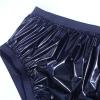 TAPIVA Reusable Vinyl Incontinence Pants, Loose Fit High Gloss PVC Mid-Rise Briefs, Adult Diapers, Soft Surface, Suitable for Adult Men and Women, Black view 3