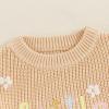 0-3T Halloween Sweater Baby Boy Girl Fall Winter Clothes Pumpkin Costumes Knit Sweatshirt Infant Toddler Outift (Khaki, 2-3 Years) view 4