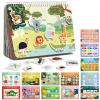 Freebear Busy Book for Toddlers Preschool Learning Activities Resources Autism Sensory Montessori Toys for 2-3 Year Old,Travel Toys, Gifts for Girls and Boys 4 5 6 Years (Animal World) view 1