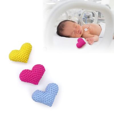 3 Pack Scent Bonding Hearts NICU Bonding Hearts for Infant Preemie and Parent Bonding NICU Gifts