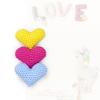 3 Pack Scent Bonding Hearts NICU Bonding Hearts for Infant Preemie and Parent Bonding NICU Gifts view 3