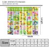 ABC Alphabet Curtains for Kids Bedroom, Colorful Cute Cartoon English Letters Funny Animals Window Treatments Drapes for Boys Children Toddler Nursery Playroom Curtains 63" W X 72" L view 2