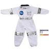 EVGVAT Kids Astronaut Costume for Boys Girls Halloween Space Jumpsuit (White, 9-10Years) view 4