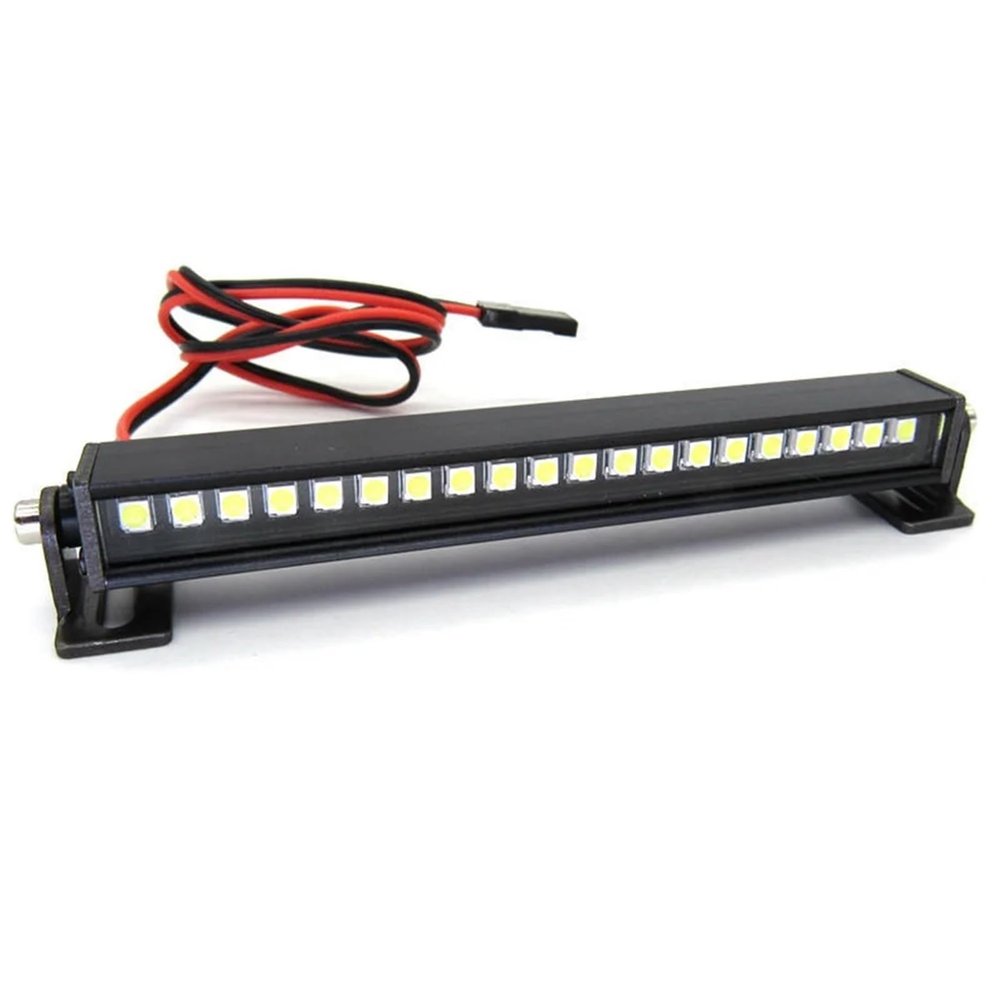 RC Car Lamp Compatible With WPL D12 C14 C24 C34 For MN D90 M S RC Car Upgrade Parts Accessories RC Car Roof Lamp Lights Bar
