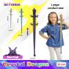 HyBaiS 30 inch Large 3D Printed Dragon,3D Dragons Figurine Toy,Big 3D Printed Toys,Easter Stuffer Gift for Kids 5-7,Desk and Home Decor view 2