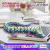 HyBaiS 30 Inch Large 3D Printed Crystal Dragon Toy,Dragon Figurine Large Toy for Kids(Rainbow, 30 inch) view 3
