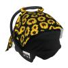 Sunflower Baby Car Seat Canopy Cover 39x27.5 Inches Multi Use Nursing Cover for Newborn Car Seat Canopy Mom Nursing Breastfeeding Covers Newborn Shower Gifts view 4