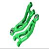 Aluminum 7075 Alloy Front Upper Suspension Arms for Arrma 1/14 Mojave GROM MEGA 380 Brushed 4X4 Small Scale Desert Truck RTR-ARA2104 Upgrades - Green view 1