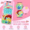 Pretend Play Purse for Little Girls, Toddler Purse with Pretend Makeup Toys for Toddlers, Princess Pretend Play Purse Toys with Accessories, Kids Purse Toy Birthday Gift for Girls Age 3 4 5 6+ view 2