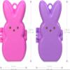 Polly Pocket x Peeps, 6 Micro Dolls & 2 Playsets with 6 Themed Accessories & Clip Keychains, Travel Toy, Partnership Compact view 2