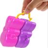Polly Pocket x Peeps, 6 Micro Dolls & 2 Playsets with 6 Themed Accessories & Clip Keychains, Travel Toy, Partnership Compact view 3