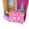 Mattel Disney Princess Toys, Storytime Stackers Belle's Castle, Stackable Doll House with Small Doll & 9 Pieces, Inspired by The Disney Movie view 4