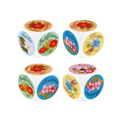 Vista Alegre Fete VOS Jeux Love Dice Game Set by Christian Lacroix