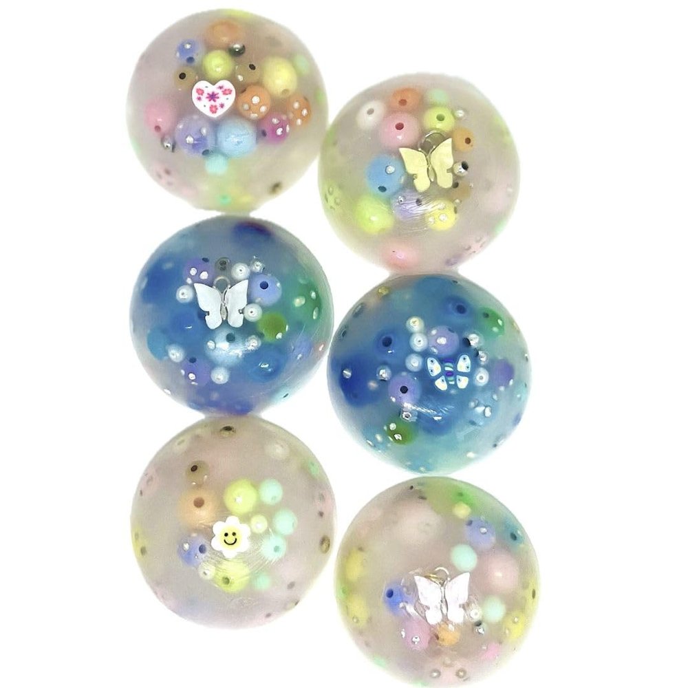 2pc Premium Picky Pad Fidget Toy Picking Pad with Reusable Beads Friendship Bracelet Sensory Toy for ADD OCD Skin Picking Hair Pulling Relief Fun Gift Party Favor (Purple Haze)