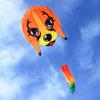24.6 ft giant kite for adult, beagle soft bodied large kite, frameless kite, easy to fly in The breeze, with 330ft Kite String in Beach and Amusement Parks - Ages 12+ view 1