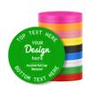 Sunyoungift 100 Custom Game Poker Chips, Personalized with Your Text and Logo, for Board Game, Casino Night and Poker Tournament (Green) view 1