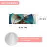 FoRes Caribbean Islands Baby Bow Headband Cute & Delicate Hair Accessories for Newborns, Infants, Toddlers Skin-friendly Hairband view 3