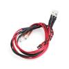 VBCERSDZ RC Car Lamp Compatible With Kyosho For Mini-Z For AWD MA020 MR03 FWD RWD 1/28 RC Car Upgrade Parts 2 Pcs Light Headl And Taillights RC Car Lamp view 3