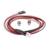 VBCERSDZ RC Car Lamp Compatible With WPL C14 C24 B14 B24 B16 B36 Q60 Q61 Q62 Q63 Q64 Q65 RC Truck Upgrade Accessory Light Rear Light Car Tail Light view 1