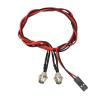VBCERSDZ RC Car Lamp Compatible With WPL C14 C24 B14 B24 B16 B36 Q60 Q61 Q62 Q63 Q64 Q65 RC Truck Upgrade Accessory Light Rear Light Car Tail Light view 2
