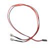 VBCERSDZ RC Car Lamp Compatible With WPL C14 C24 B14 B24 B16 B36 Q60 Q61 Q62 Q63 Q64 Q65 RC Truck Upgrade Accessory Light Rear Light Car Tail Light view 3