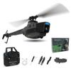 C128 Scout Drone RC Helicopter Model with 1080P Camera, 2.4G RC 4CH Aerial Military Aircraft Helicopter Model with 6-Axis Gyro for Beginner Adults (RTF Version/Grey) view 1