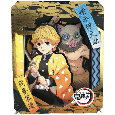 Paper Theater TV Anime "Devil Blade" PT-218X Zenitsu & Inosuke