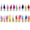 20pcs Luminous Mini Troll Dolls Glow in The Dark Vintage Action Figures Troll Dolls 1.2" Bodies, 2.3" Hair. Cake Toppers School Project, Arts and Crafts (20pcs) view 1