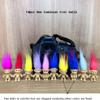 20pcs Luminous Mini Troll Dolls Glow in The Dark Vintage Action Figures Troll Dolls 1.2" Bodies, 2.3" Hair. Cake Toppers School Project, Arts and Crafts (20pcs) view 3